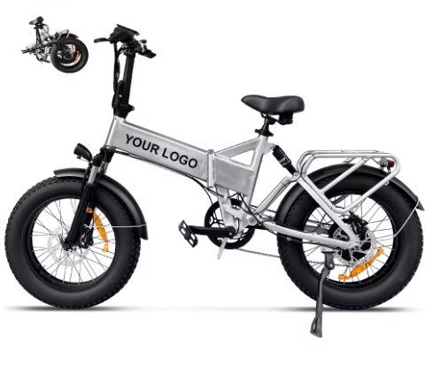 48V 500W 15AH Foldable Bicycle E-Bike ebike 20 Inch Fat Tire electric folding fat bike e bicycle