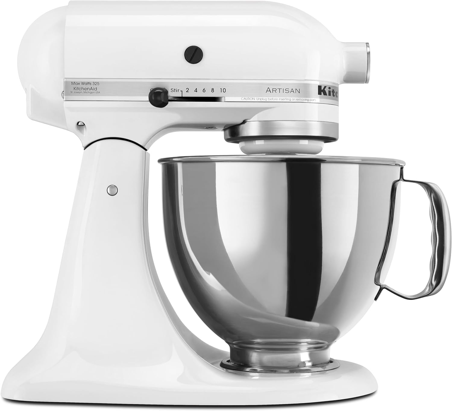 KitchenAid Artisan Series 5-Quart Tilt-Head Stand Mixer - KSM150PS, Milkshake