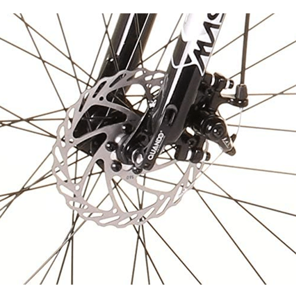 Schnelles Elektro-Mountainbike mit halbintegriertem Akku