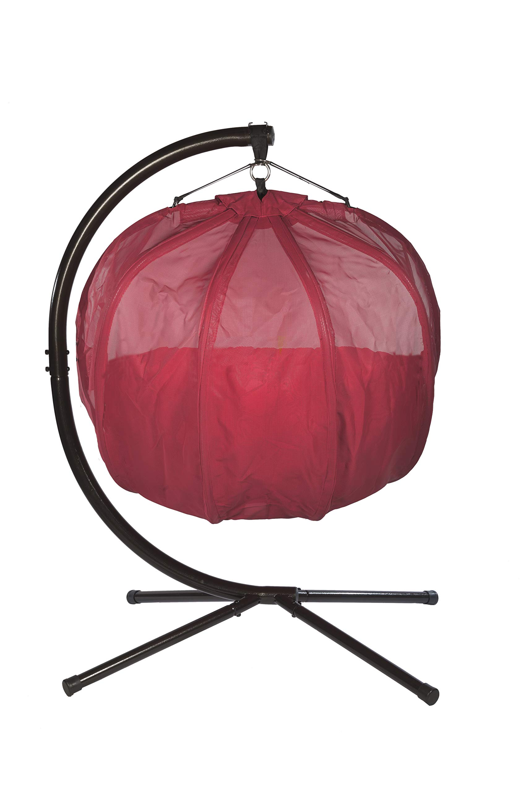 【Home&Garden】Hanging Pumpkin Loveseat Chair with Stand