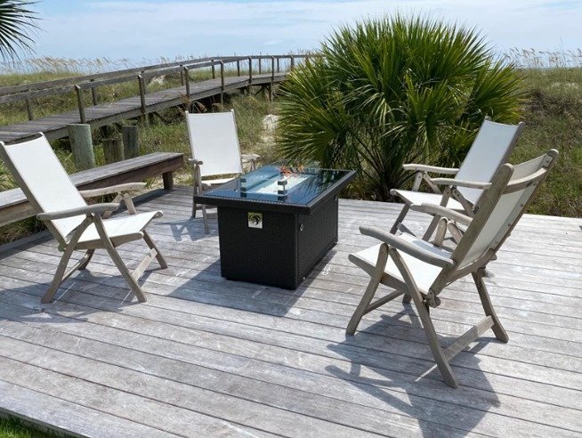 Outland Living Series 403-Espresso Brown Fire Table, Espresso Brown50,000 BTU