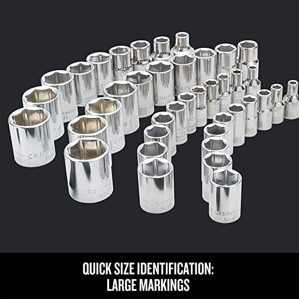 CRAFTSMAN Home Tool Kit / Mechanics Tools Kit, 57-Piece (CMMT99446) 57-Pieces Home Tool Kit