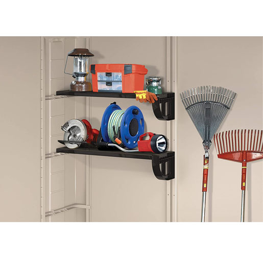 Keter Factor Outdoor Garden Storage Shed, Beige, 6 x 3 ft