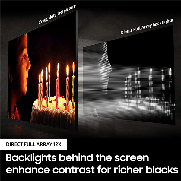 75-inch Class QLED Q80T Series - 4K UHD Direct Full Array 12X Quantum HDR 12X Smart TV with Alexa Built-in (QN75Q80TAFXZA, 2020 Model)