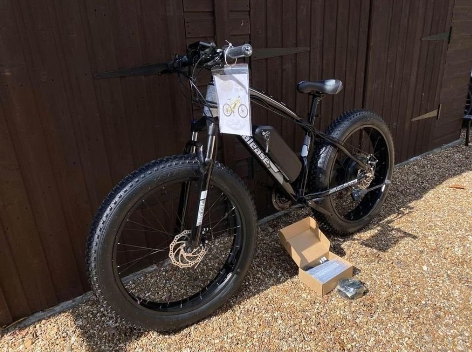 26 Fat Tire Electric Bike 48V 1000W Motor Snow Electric Bicycle