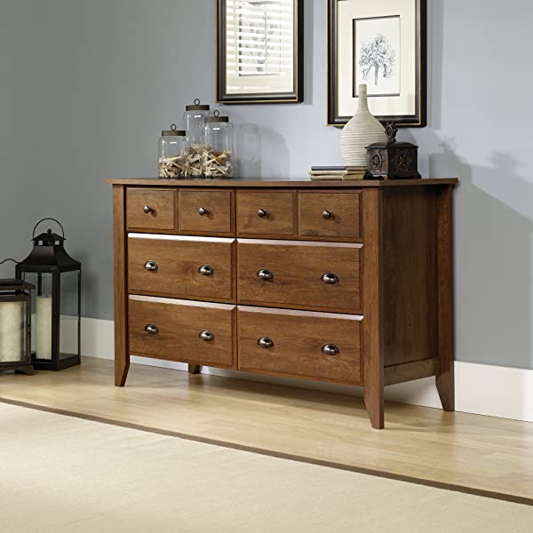 Sauder Shoal Creek Dresser, Oiled Oak finish Oiled Oak Finish Dresser