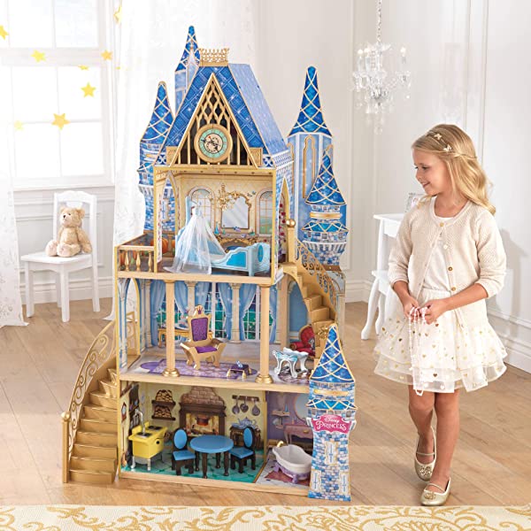 KidKraft Disney® Princess Cinderella Royal Dream Dollhouse by KidKraft, Gift for Ages 3+