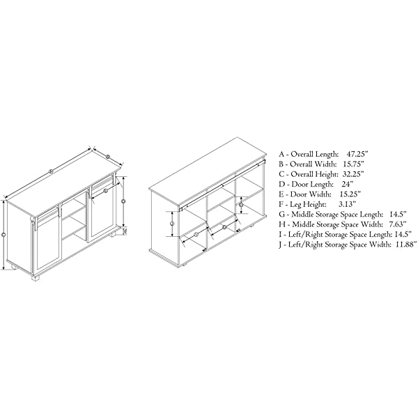 Glitzhome Wood Rustic Wine Cabinet 2-Sections Bar Cabinet with Wine Storage 31.5”L Sideboard Table with Drawers Wood Sideboard with Wine Display for Kitchen Dining Room 2 piece
