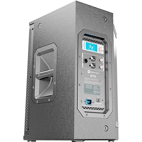 Electro-Voice Loudspeaker (ETX10P), Black