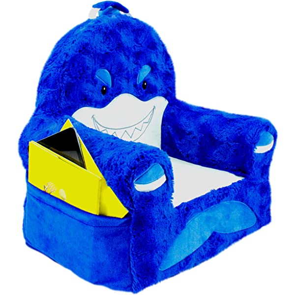 Soft Landing Fox Sweet Seats | Premium Character Chair with Carrying Handle & Side Pockets – Orange