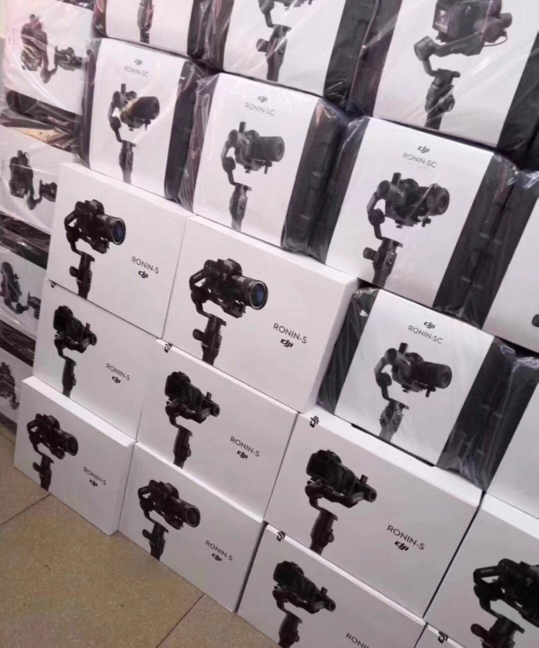 The new DJI Ronin S series stabilizer.