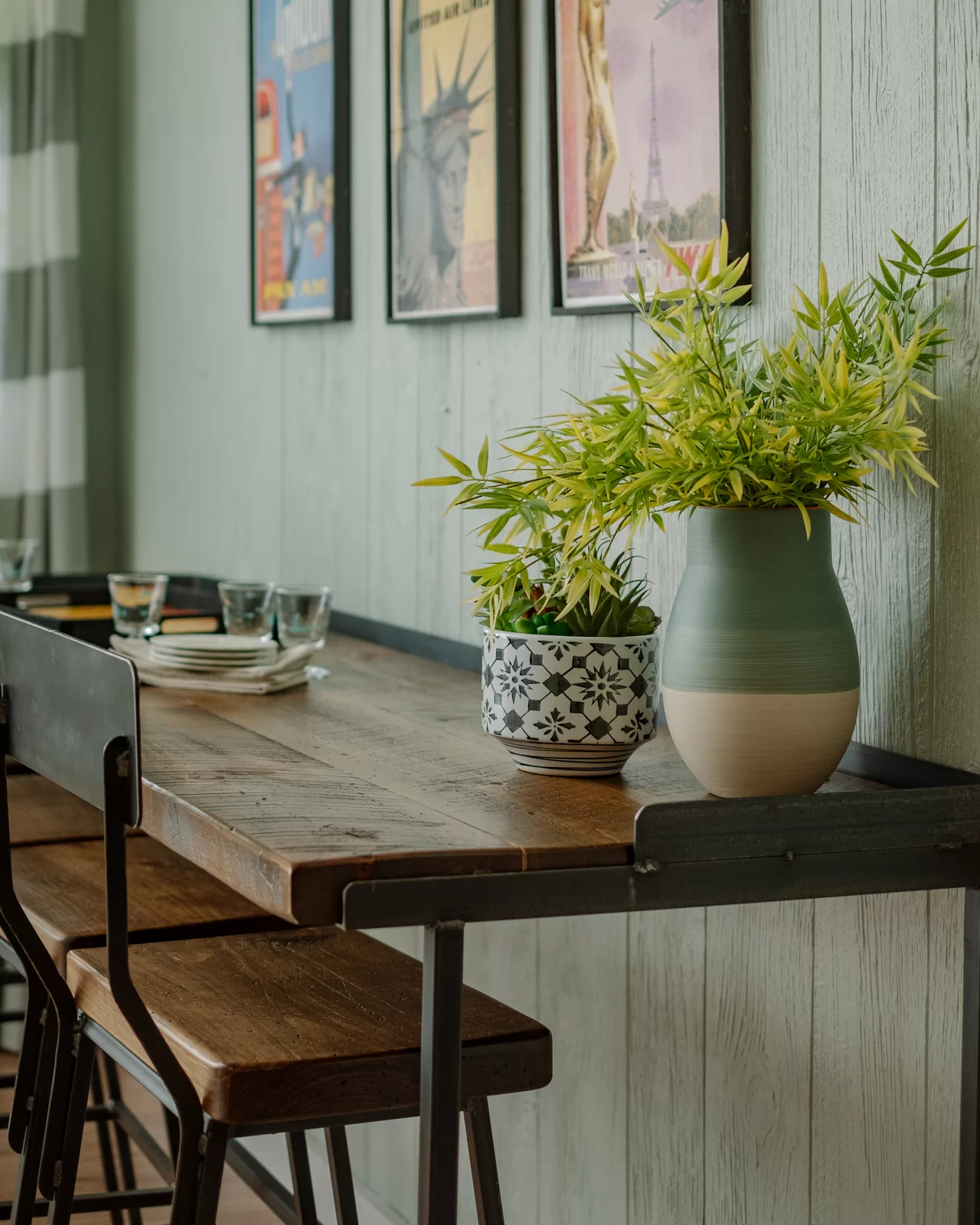 【Furniture】4 - Person Counter Height Dining Set