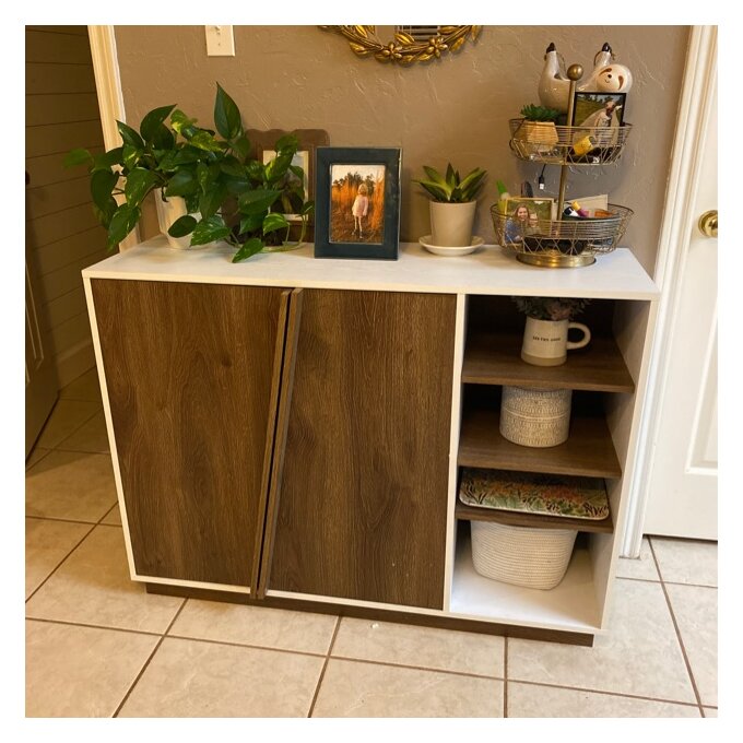 【Furniture】16 Pair Shoe Storage Cabinet